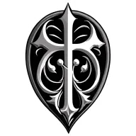 Chi Rho christogram tattoo design idea