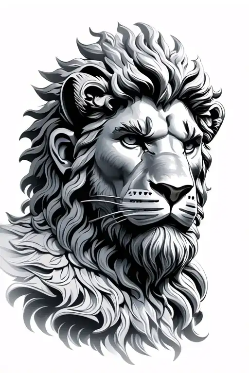 hercules greek mythology wearing lion head tattoo design idea