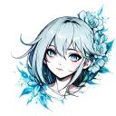 Freeze tattoo design idea