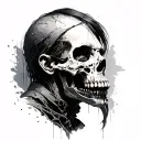 death stranding game tattoo design idea