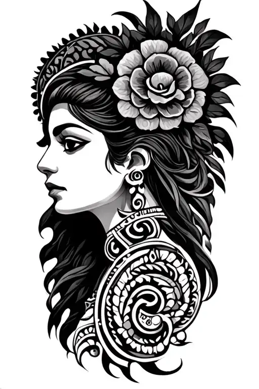 Taíno tattoo design idea