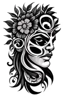 Taíno tattoo design idea