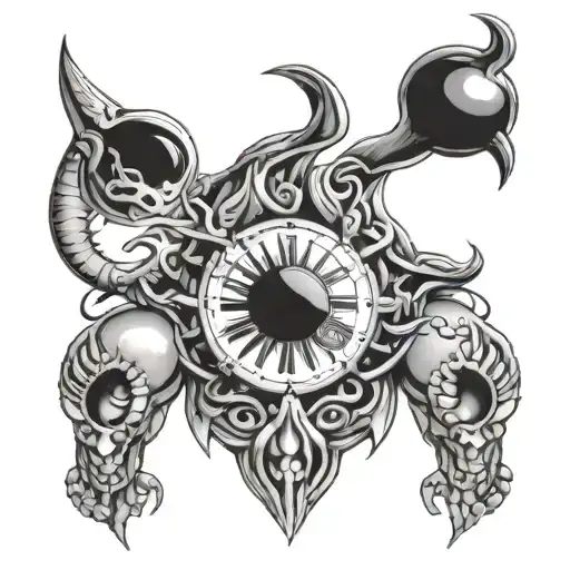 A 67 A 62 A 24 hour person tattoo design idea