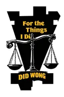 "FOR THE THINGS I DID WRONG" a set of scales symbolizing justice tattoo design idea