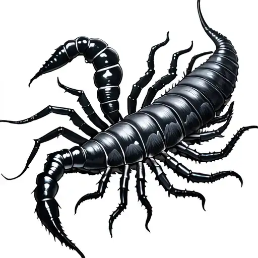 Ken kaneki centipede tattoo design idea
