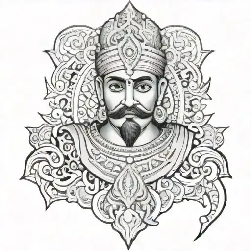 Akbar tattoo design idea