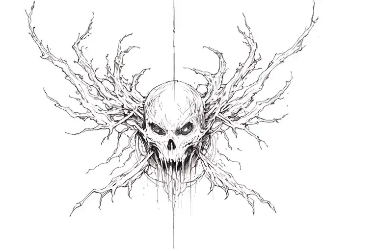 cybersigilism silent hill otherworld transition  tattoo design idea