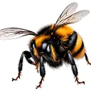 Bumble Bee tattoo design idea