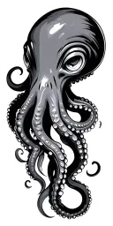 octopus tattoo design idea