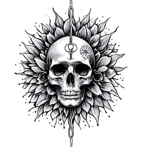 Addiction Recovery, mental health awareness tattoo design idea