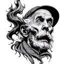 Do not go gentle into that good night, Old age should burn and rave at close of day; Rage, rage against the dying of the tattoo design idea