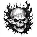 Do not go gentle into that good night, Old age should burn and rave at close of day; Rage, rage against the dying of the tattoo design idea