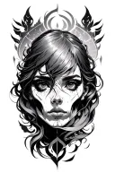 Solo Leveling tattoo design idea