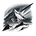 Big Dipper, mt. mckinley, Alaska, northern lights tattoo design idea