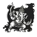 ganesha warrior tattoo design idea