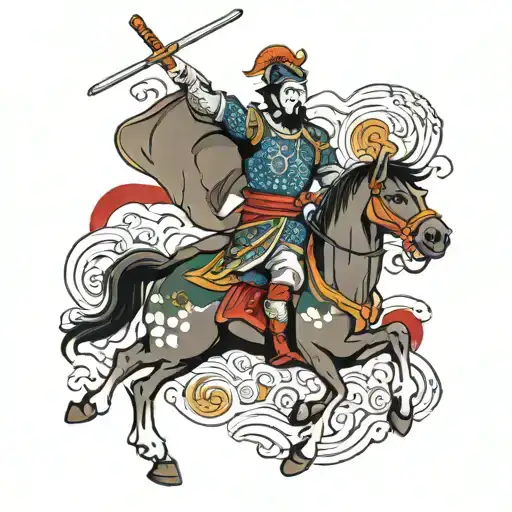 Saint George the Victorious tattoo design idea