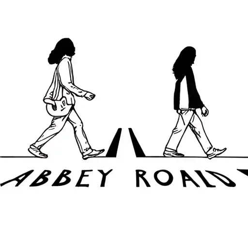 Abbey Road tattoo design idea
