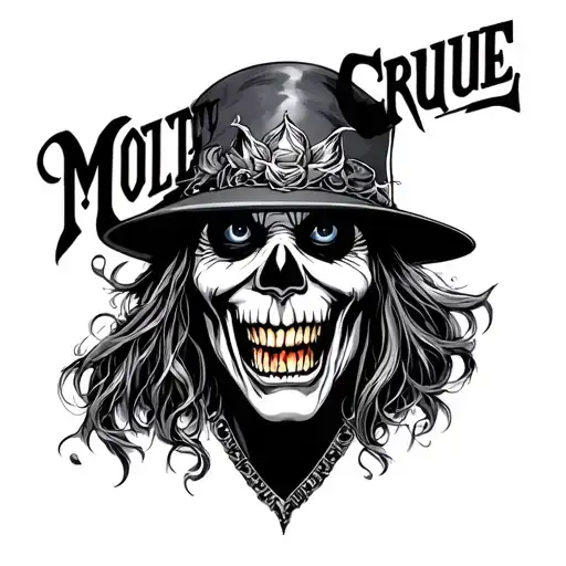 Motley Crue tattoo design idea