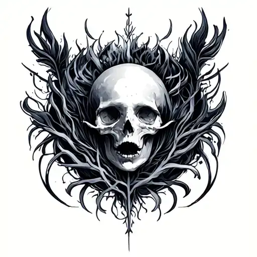 Womb tattoo design idea