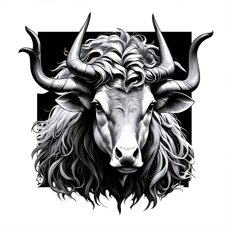 Taurus libra sagitarius combined tattoo design idea