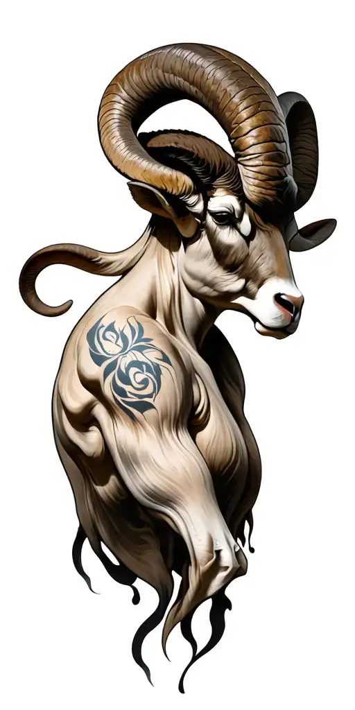 aries tattoo sleeve tattoo design idea