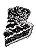 make a pie tattoo design idea