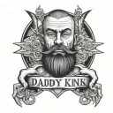 daddy kink tattoo design idea