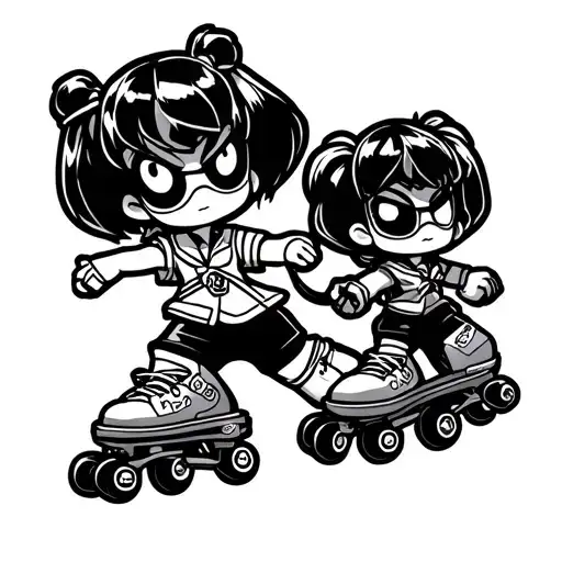 Inyuasha sailor moon Rugrats tamagotchi roller skating game boy power rangers tattoo design idea