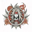 Uchiha Madara tattoo design idea