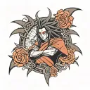 Uchiha Madara tattoo design idea