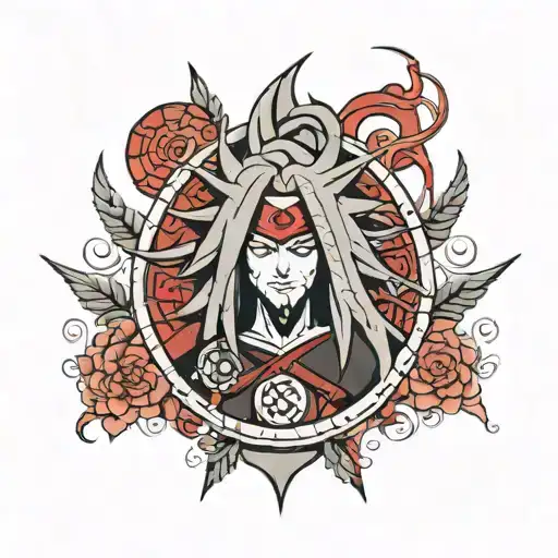 Uchiha Madara tattoo design idea