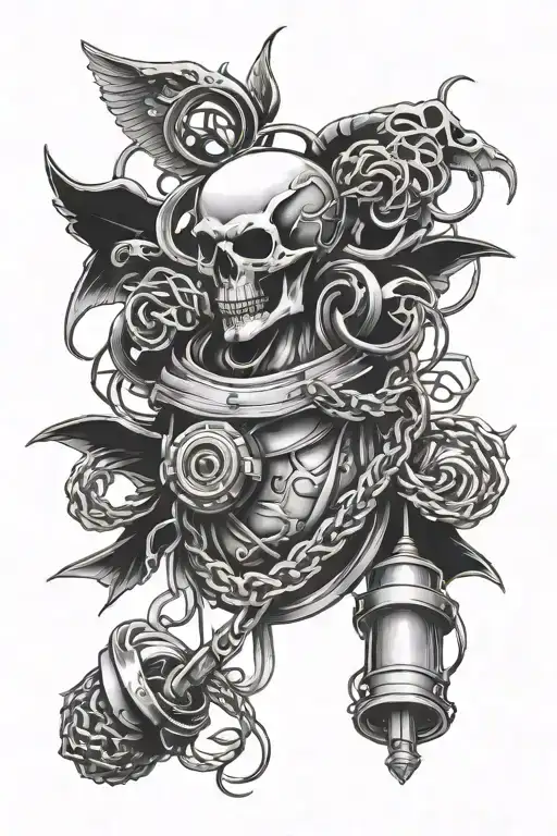 Bdsm masochist  tattoo design idea