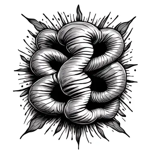 three chromosomes, 21, kids name elise, evan and emma tattoo design idea