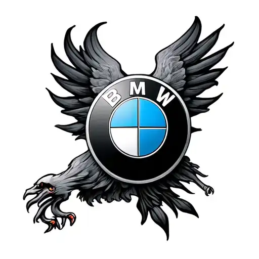 Bmw logo tattoo design idea