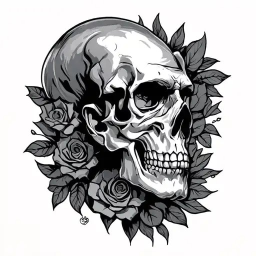 Surname Rojas tattoo design idea