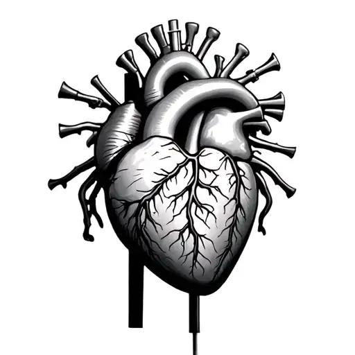 Heart Surgery tattoo design idea