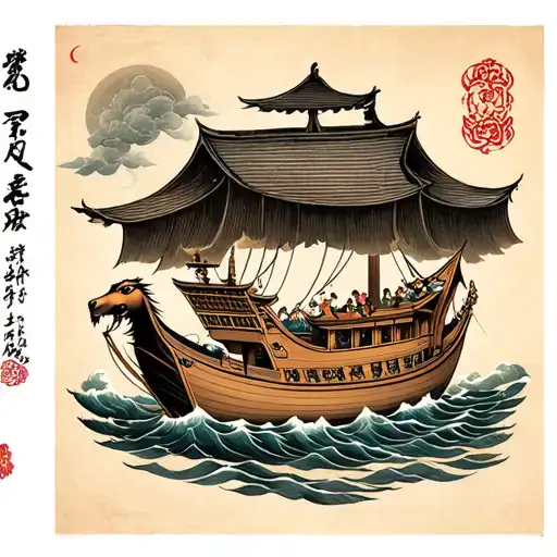 noah's ark tattoo design idea