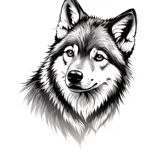 Wolf Cub tattoo design idea