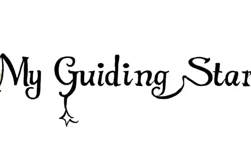 "My Guiding Star" tattoo design idea