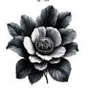 Anemone tattoo design idea