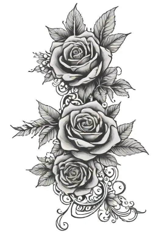 everything happens for a reason tattoo design idea