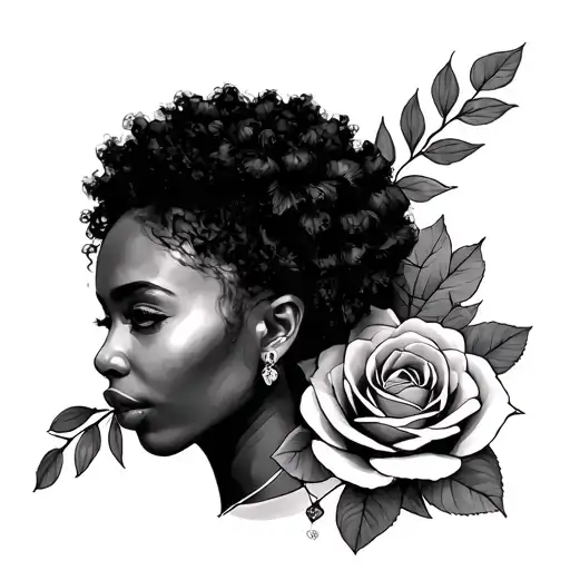 Black Owned tattoo design idea