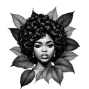 Black Owned tattoo design idea