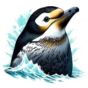 Antarctica tattoo design idea