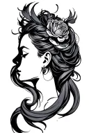 gemini tattoo design idea