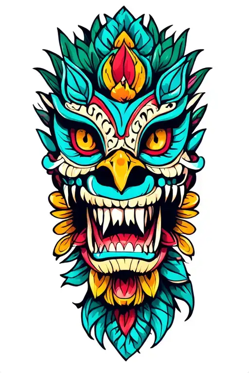 kukulkan tattoo design idea