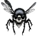 Beelzebub tattoo design idea