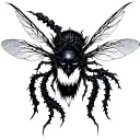 Beelzebub tattoo design idea