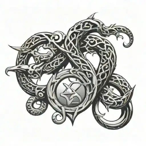 BDSM triskilion tattoo tattoo design idea