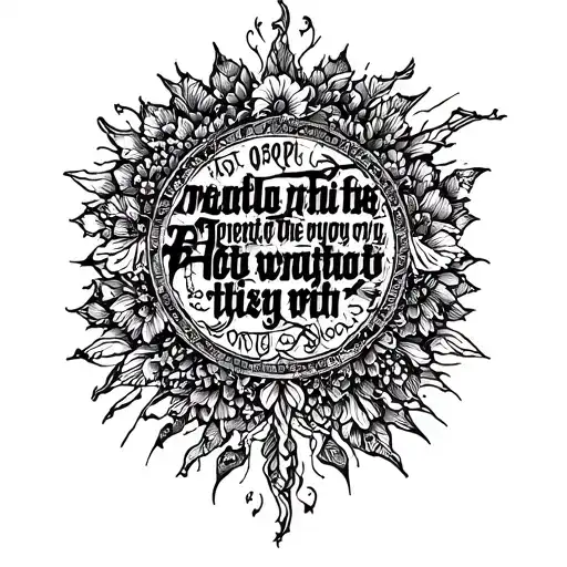 Isaiah chapter 6 verse 8 tattoo design idea